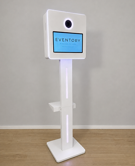 Premium Fotobox von Eventory mieten in Fulda und Osthessen mit digitalen Bildern für Hochzeit, Geburtstag, Firmenfeier oder Abiball