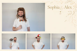 Ein beispielhaftes Bild eines ausgedruckten Fotos im personalisiertem Fotolayout von Eventory