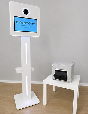 Premium Fotobox von Eventory mit 600 Sofortdrucken mieten in Fulda und Osthessen für Hochzeiten, Geburtstage und Firmenfeiern
