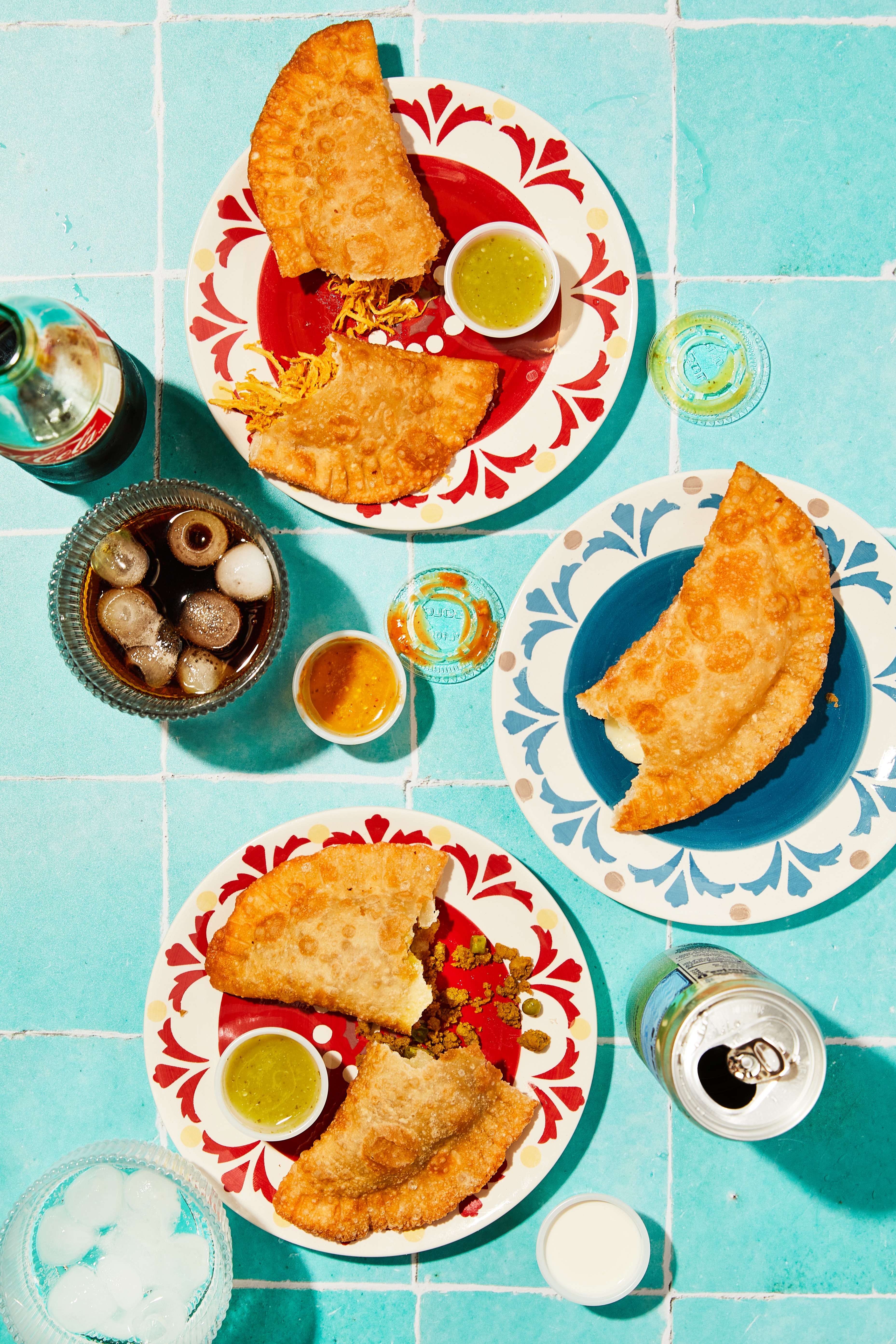 Arranged Food and Objects