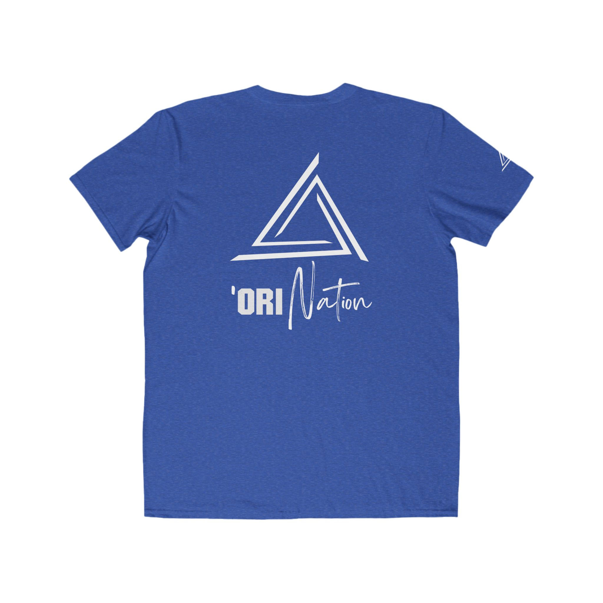 'ORI NATION - Men's Lightweight Fashion Tee - Polynesian Triangle Back Design