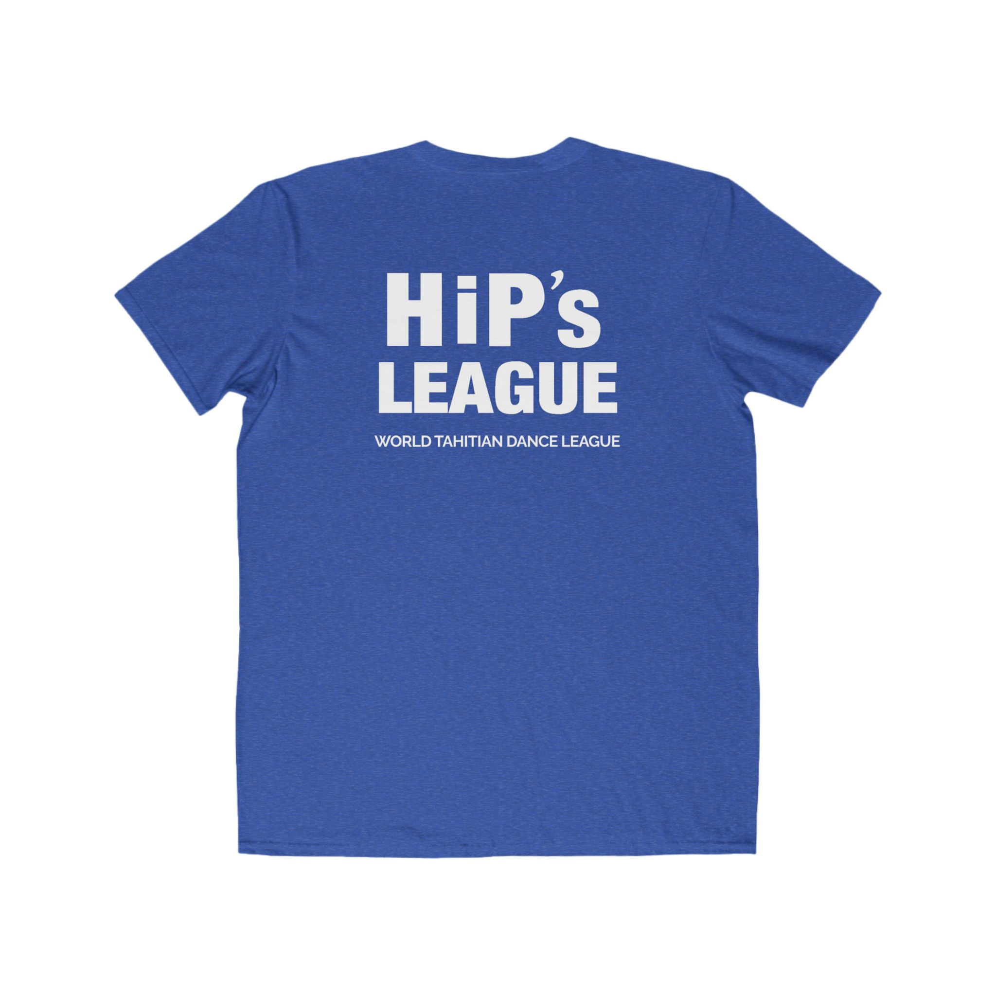 HIP'S LEAGUE - Men's Lightweight Fashion Tee Back Design