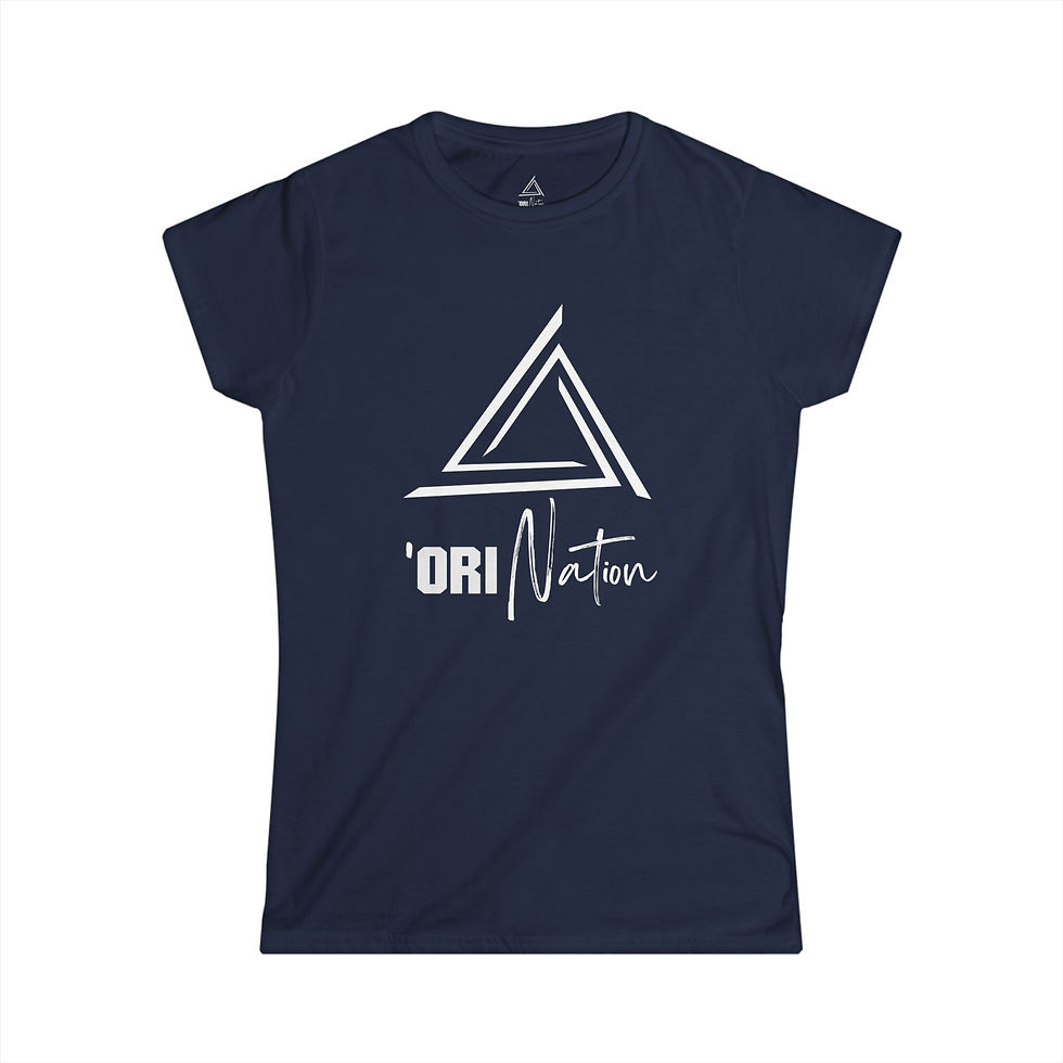 Thumbnail: 'ORI NATION - Women's Softstyle Tee - Polynesian Triangle