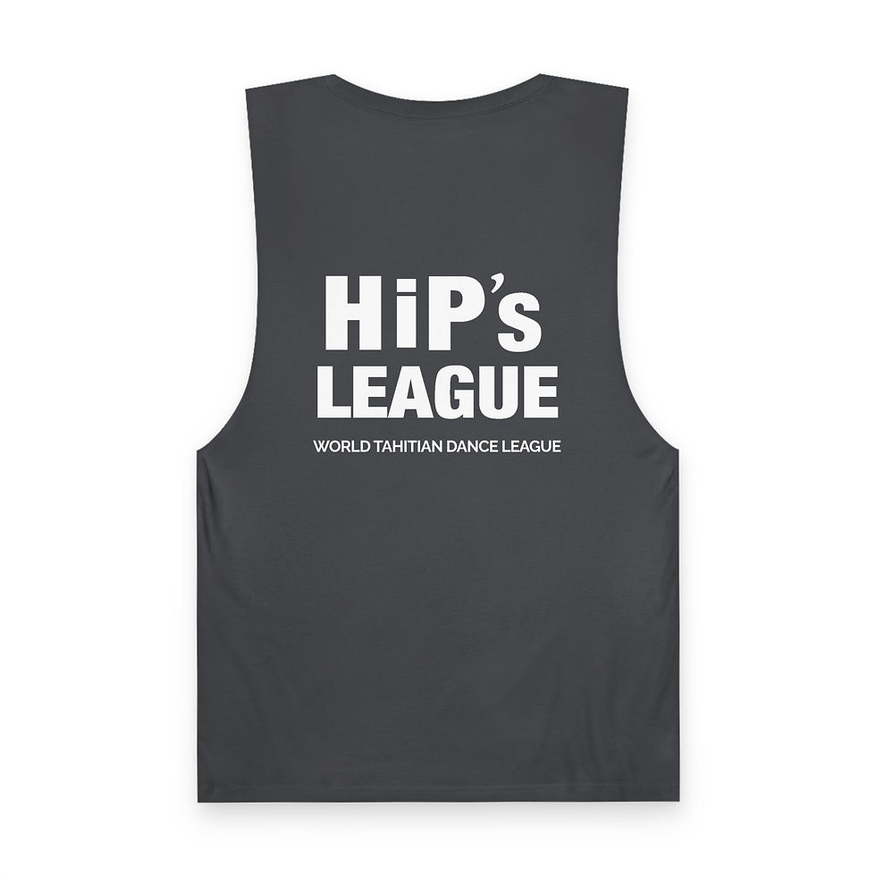 Thumbnail: HIP'S LEAGUE - Tank Top Unisex Back Design