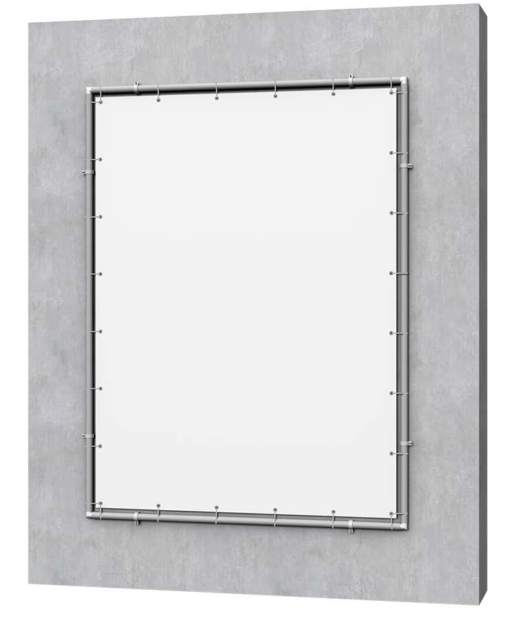 Der Bannerrahmen Mono Frame mit passendem Banner