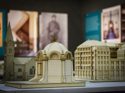 A mauzóleum makettje