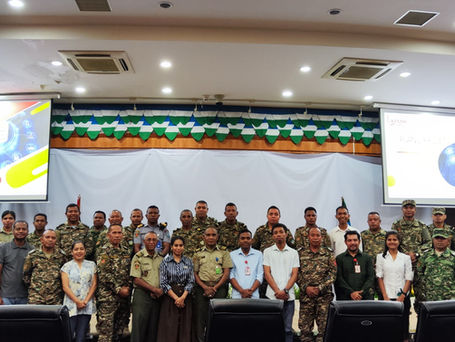 Kick-Off Meeting - Presentation of the SJMEM Project Plan (SISTEMA JESTAO MATERIAL E EQUIPAMENTOS MILITARES) to FALINTIL-FDTL