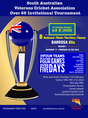 Over 65s Invitation Carnival Barossa