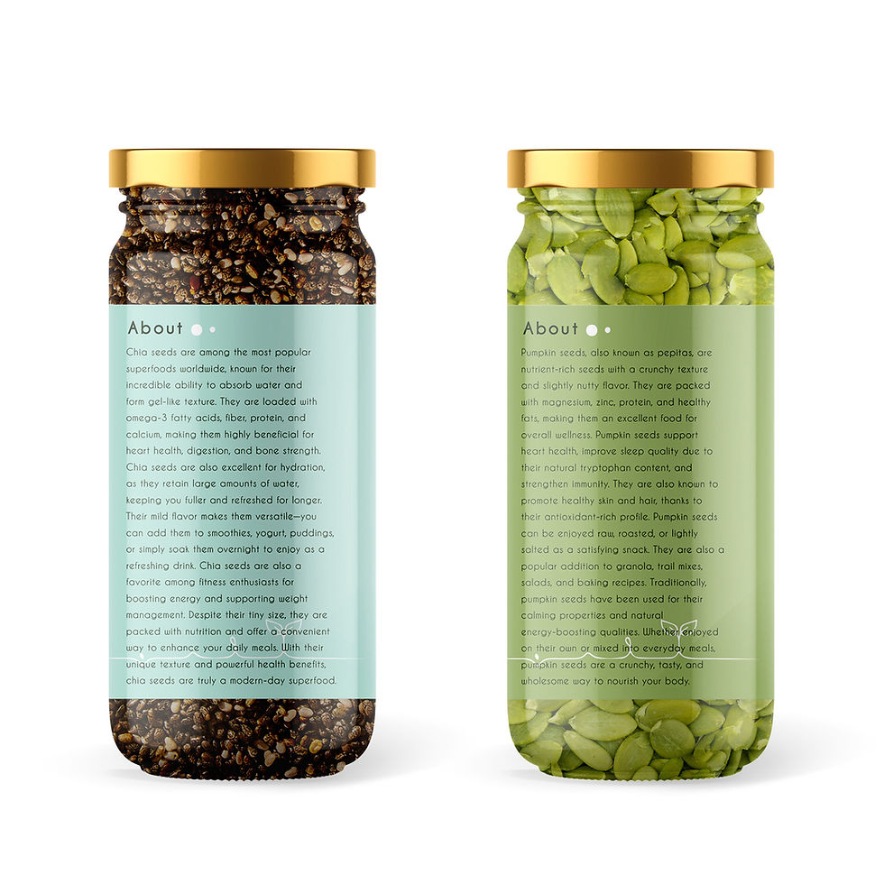 Thumbnail: Goshudh Chia Seeds + Pumpkin Seeds Combo Pack