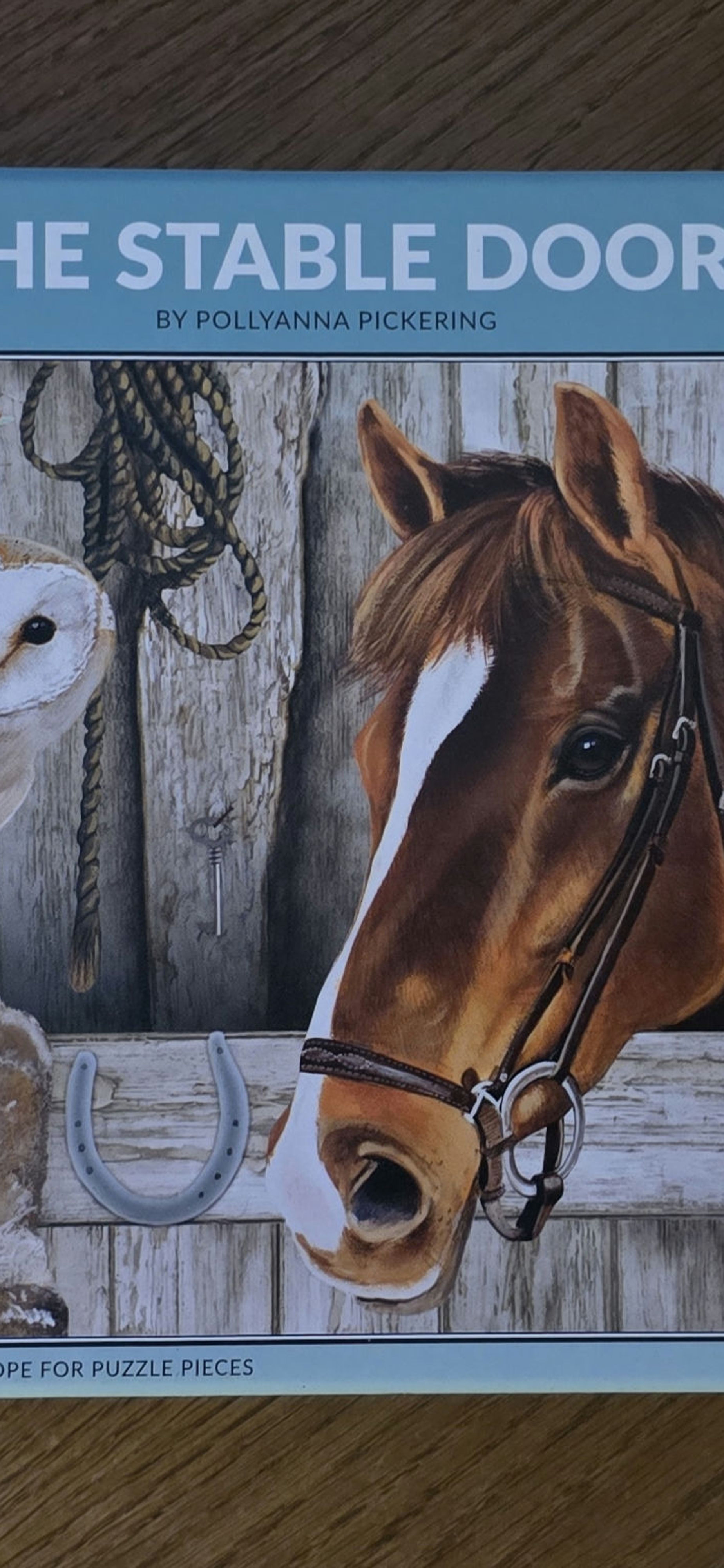 Pre-Owned Otter House 1000 Piece Puzzle - The Stable Door - Pollyanna Pickering