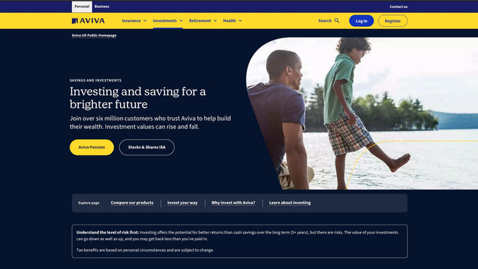 Aviva Homepage