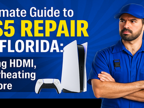 Ultimate Guide to PS5 Repair in Florida: Fixing HDMI, Overheating & More