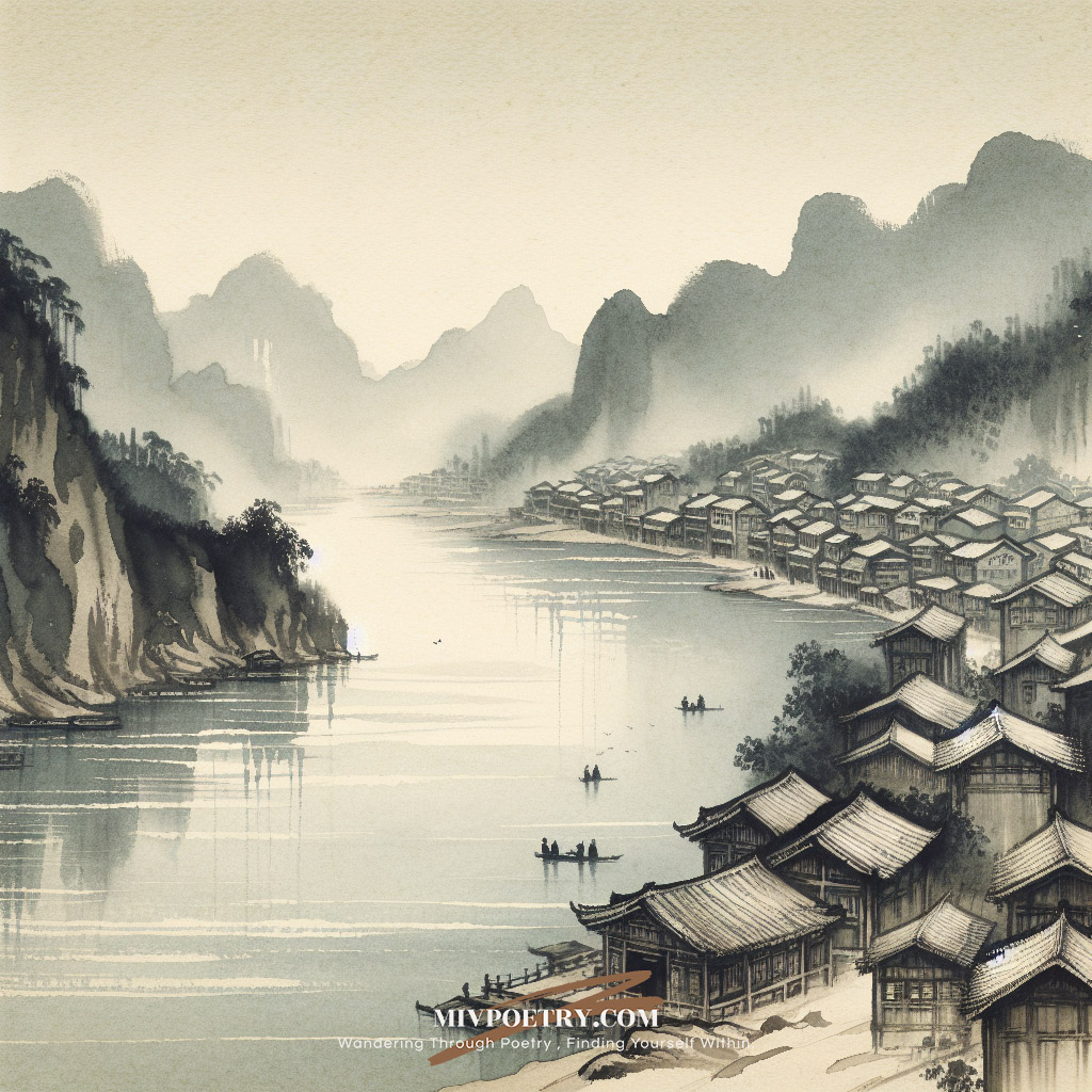 家临九江水
来去九江侧
同是长干人
生小不相识