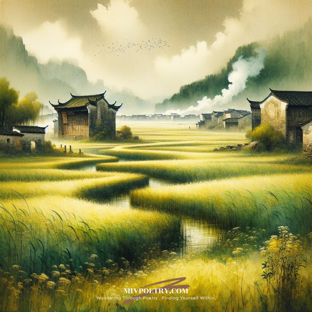 离离原上草
一岁一枯荣
野火烧不尽
春风吹又生