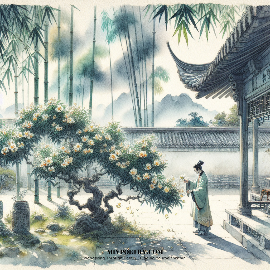 馨香盈怀袖
路远莫致之