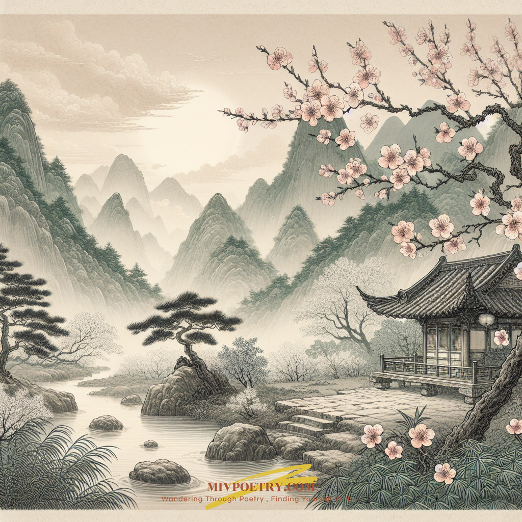 人间四月芳菲尽
山寺桃花始盛开
长恨春归无觅处
不知转入此中来