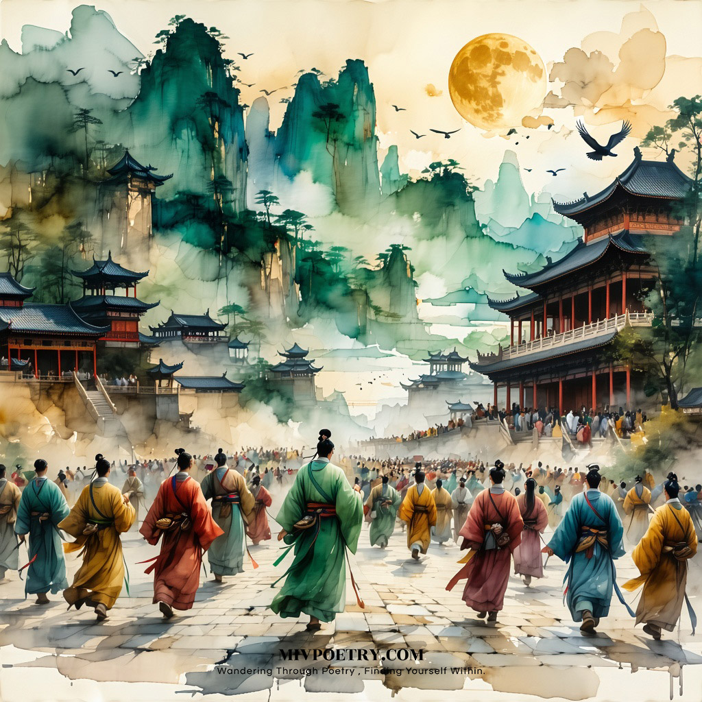 凤衔金榜出云来
平地一声雷