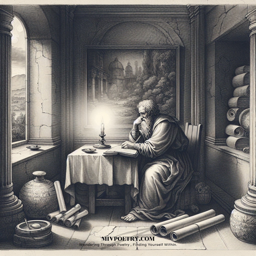 惟将终夜长开眼
报答平生未展眉