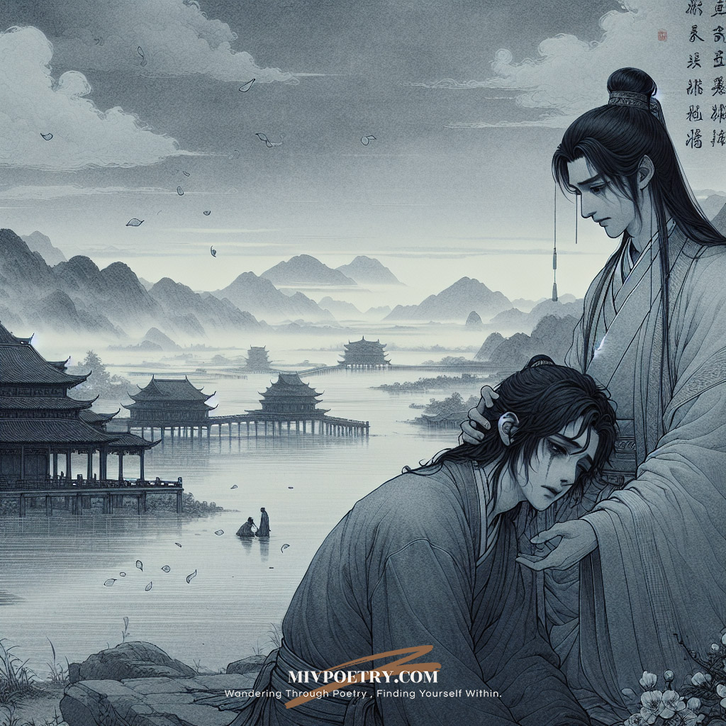 一在天之涯
一在地之角
生而影不与吾形相依
死而魂不与吾梦相接