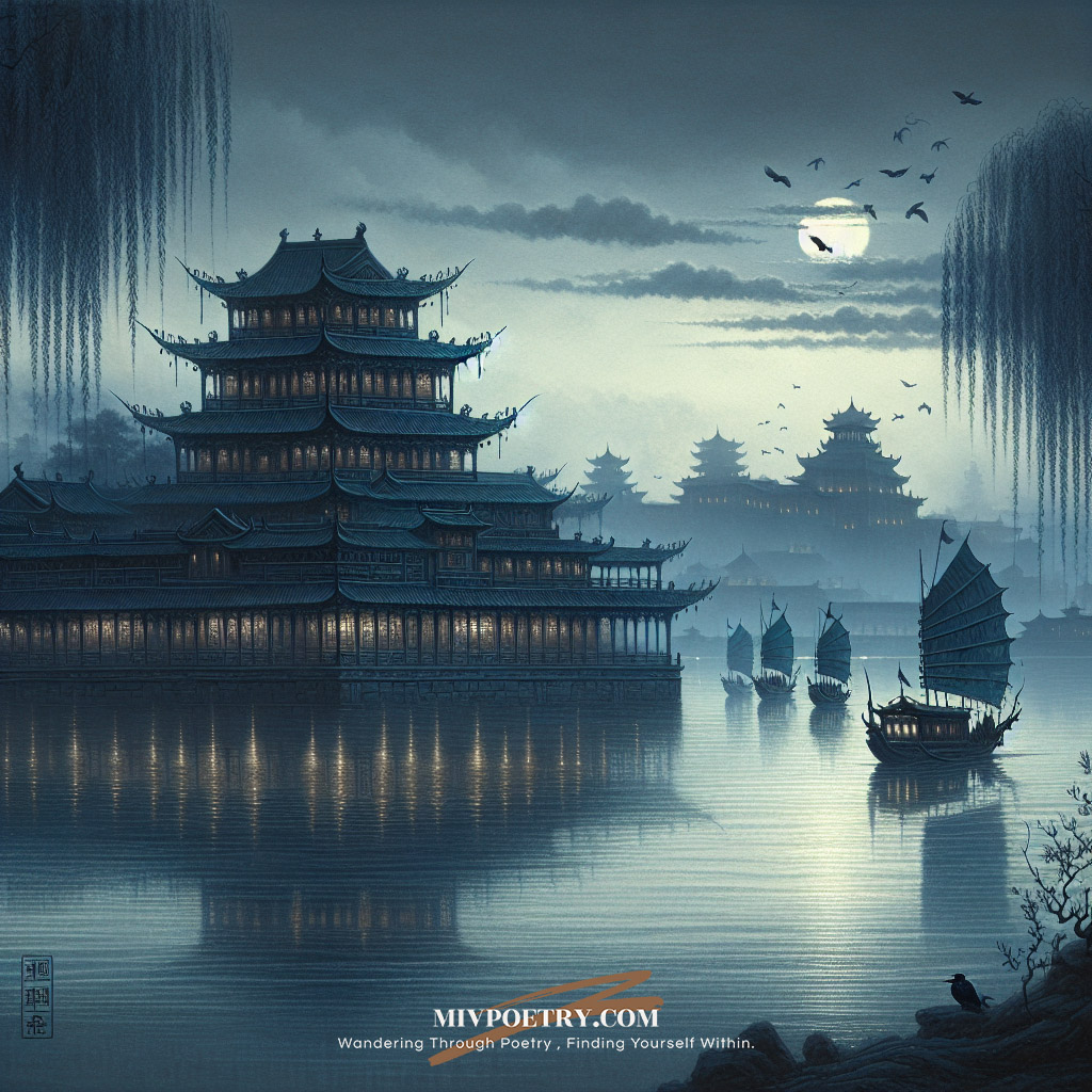 于今腐草无萤火
终古垂杨有暮鸦