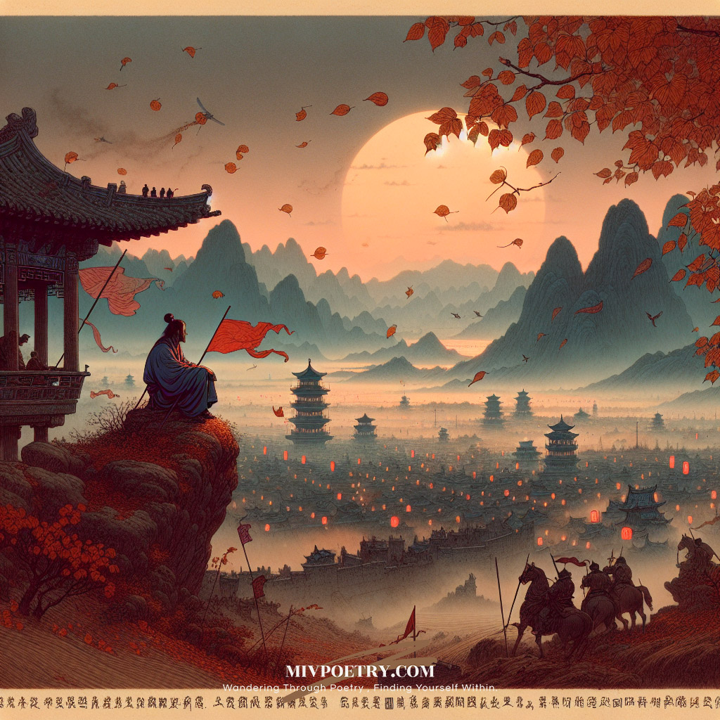 黄沙百战穿金甲
不破楼兰终不还