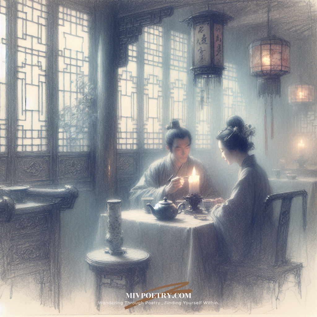 多情却似总无情
唯觉尊前笑不成
蜡烛有心还惜别
替人垂泪到天明