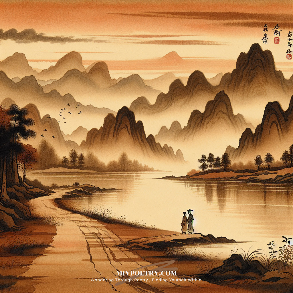 别来沧海事
语罢暮天钟