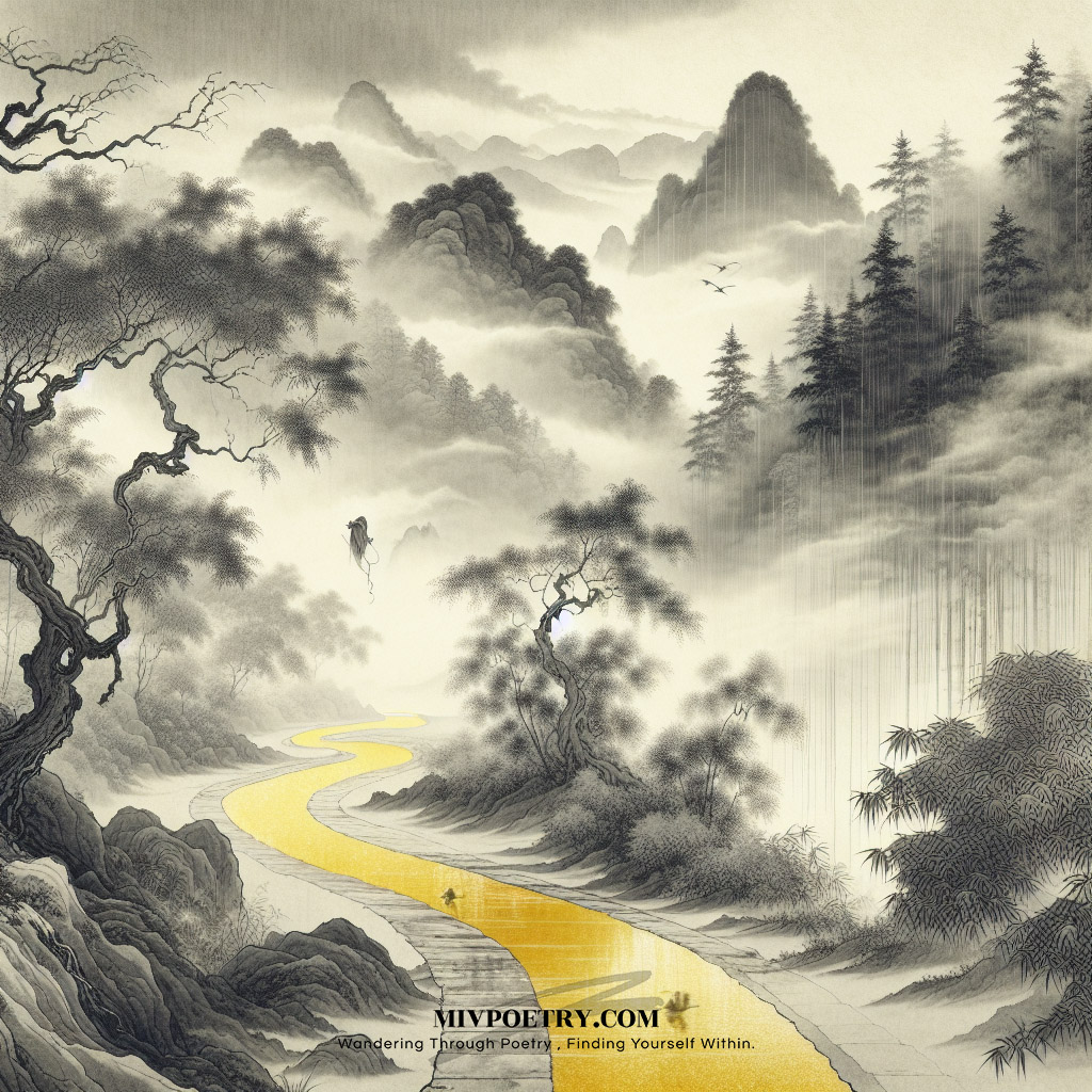 溪路千里曲
哀猿何处鸣
孤臣泪已尽
虚作断肠声