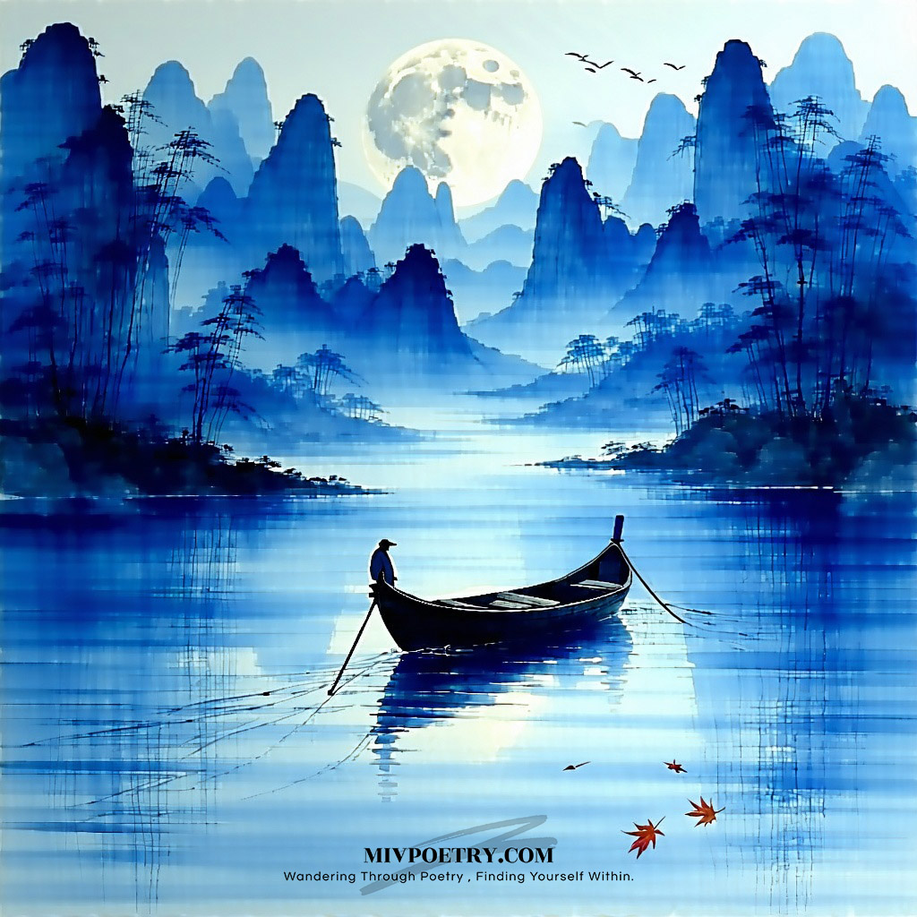 登舟望秋月
空忆谢将军