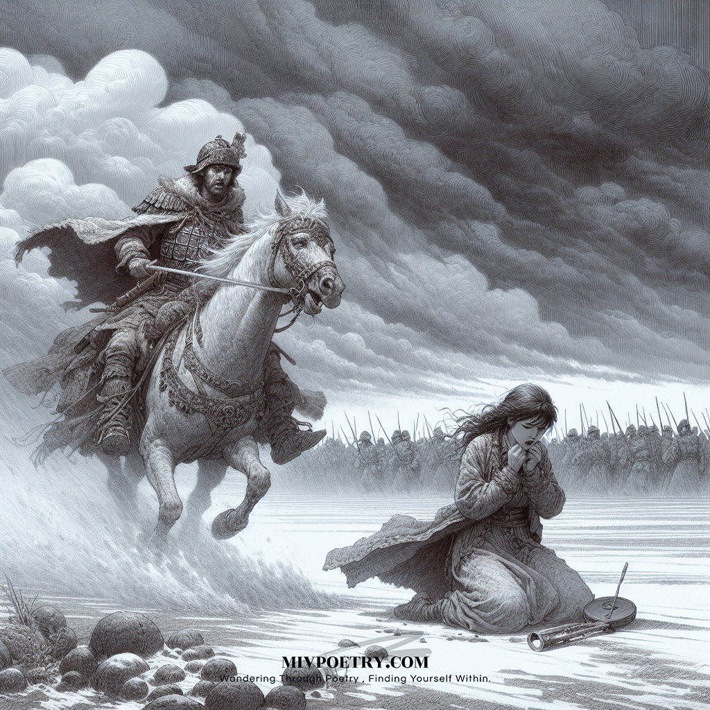 今为羌笛出塞声
使我三军泪如雨