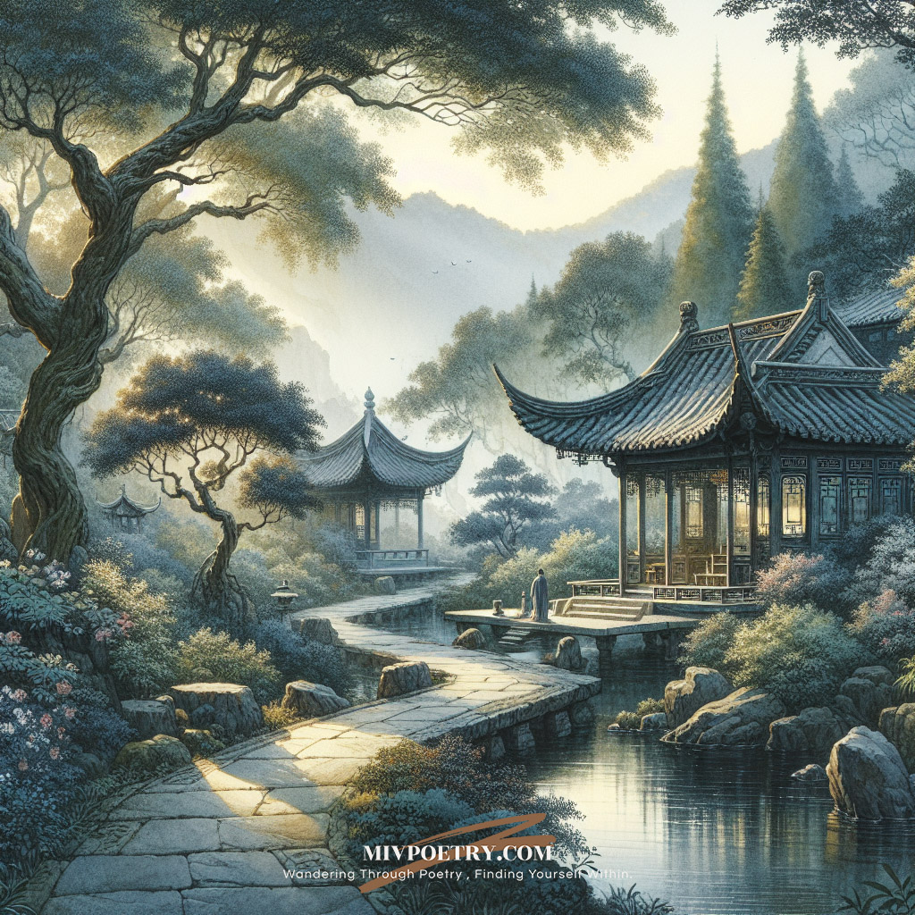 曲径通幽处
禅房花木深