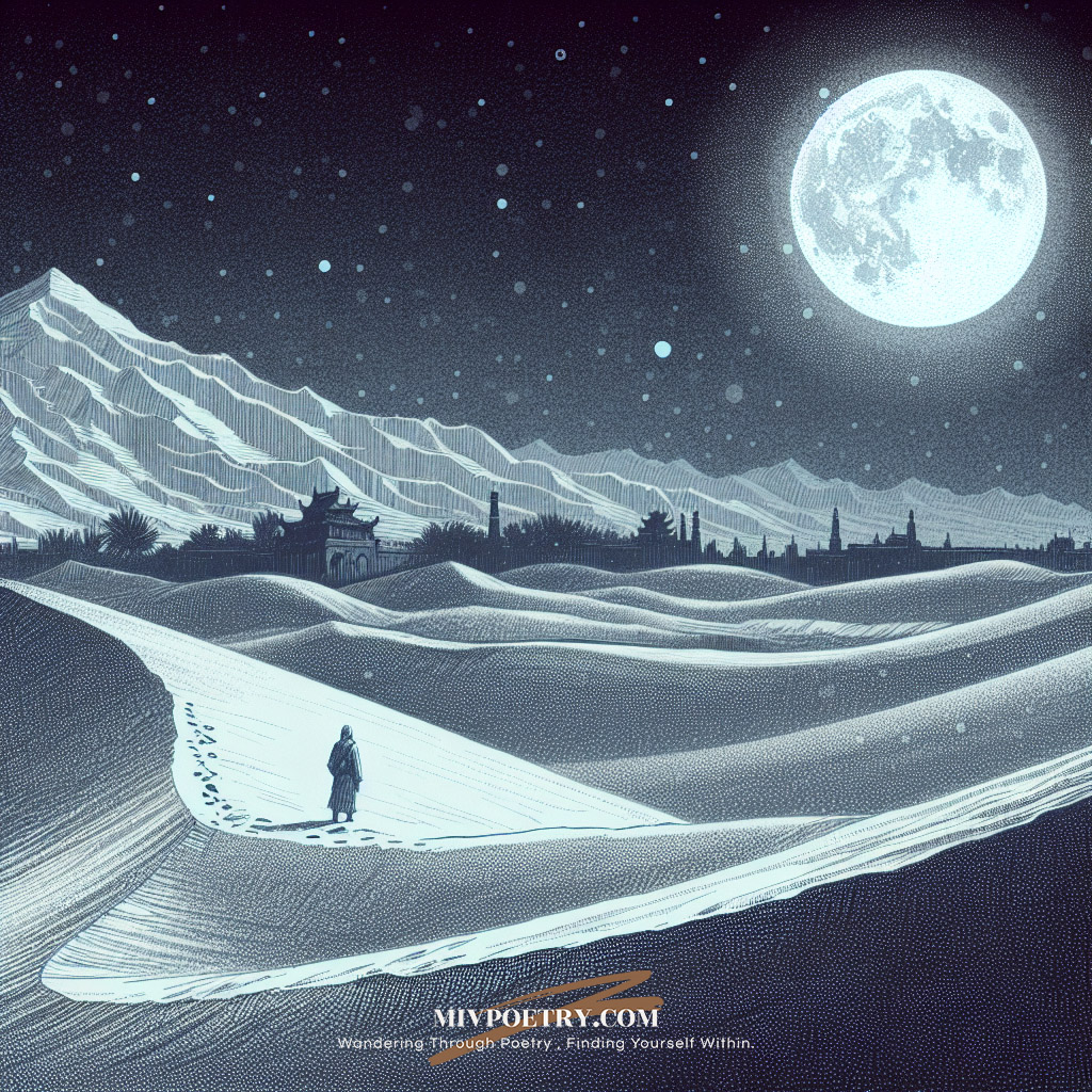 回乐烽前沙似雪
受降城外月如霜
不知何处吹芦管
一夜征人尽望乡