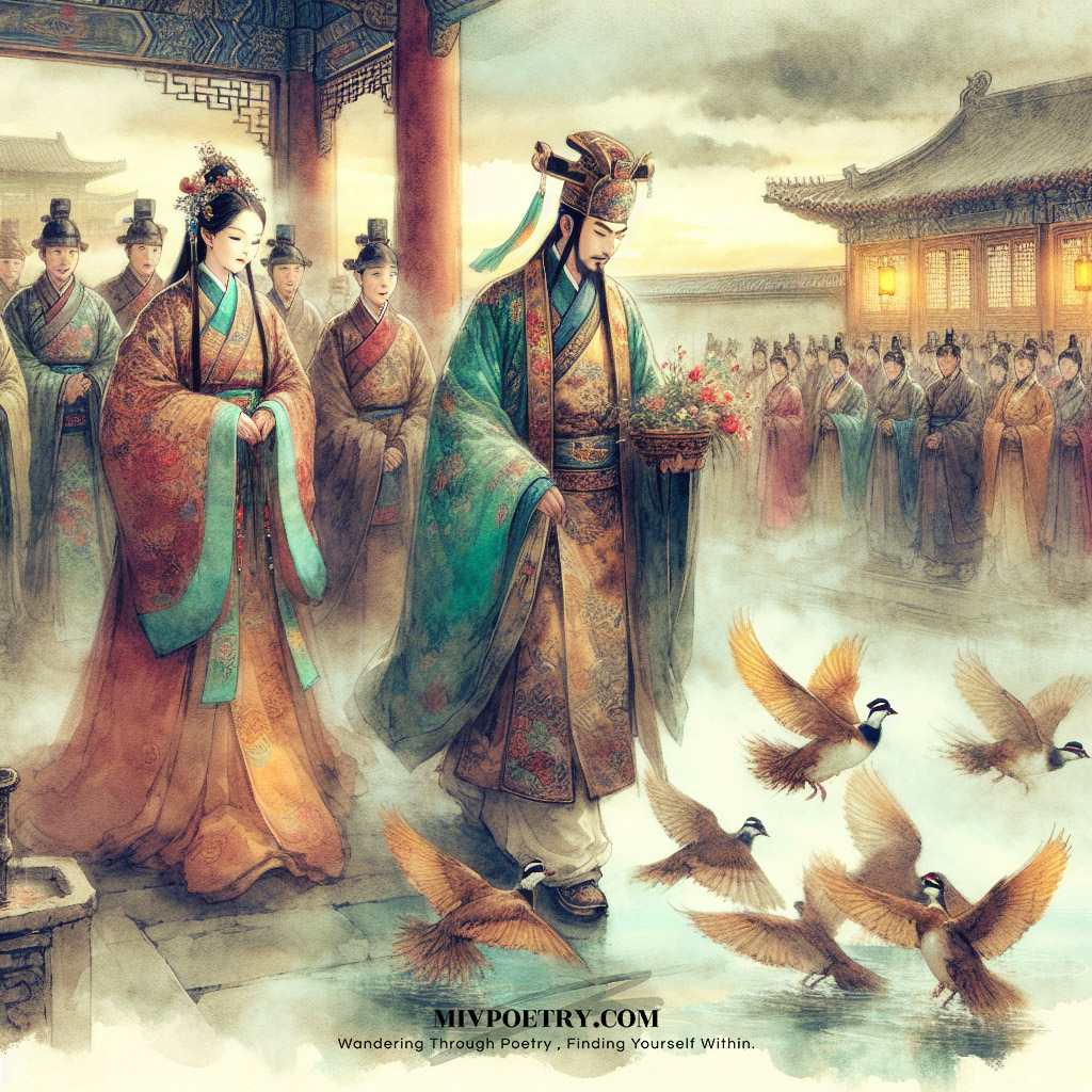 越王勾践破吴归
义士还家尽锦衣
宫女如花满春殿
只今惟有鹧鸪飞