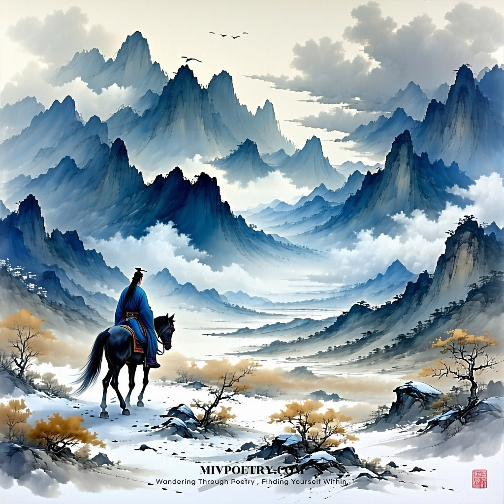 九月天山风似刀
城南猎马缩寒毛
将军纵博场场胜
赌得单于貂鼠袍