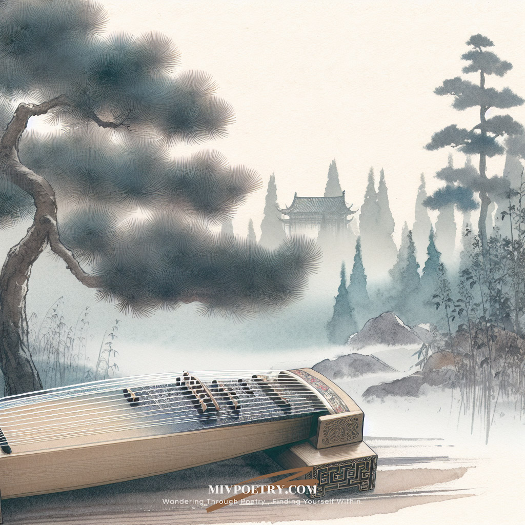 泠泠七弦上
静听松风寒
古调虽自爱
今人多不弹