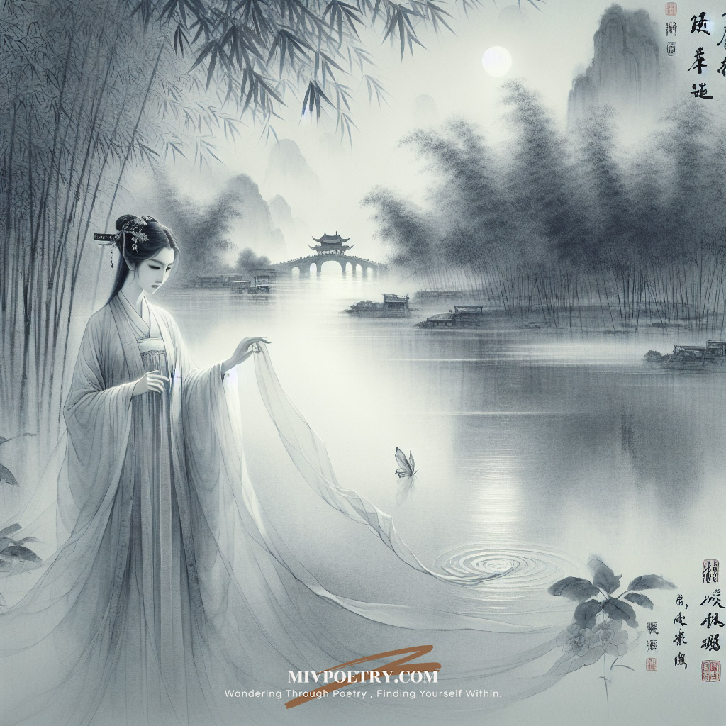 朝为越溪女
暮作吴宫妃