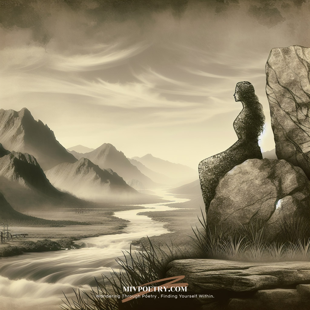 望夫处
江悠悠
化为石
不回头
山头日日风复雨
行人归来石应语