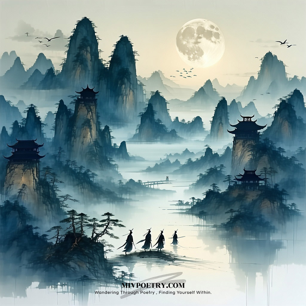 秦时明月汉时关
万里长征人未还
但使龙城飞将在
不教胡马度阴山