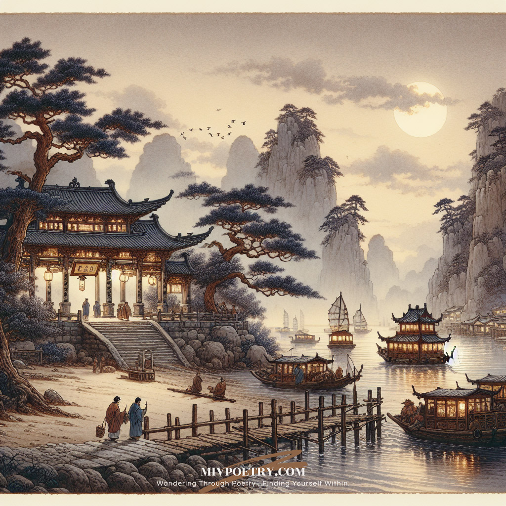 鹿门月照开烟树
忽到庞公栖隐处