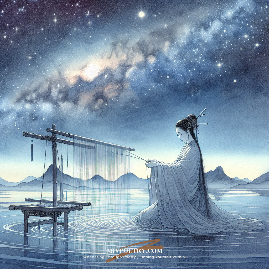 迢迢牵牛星
皎皎河汉女