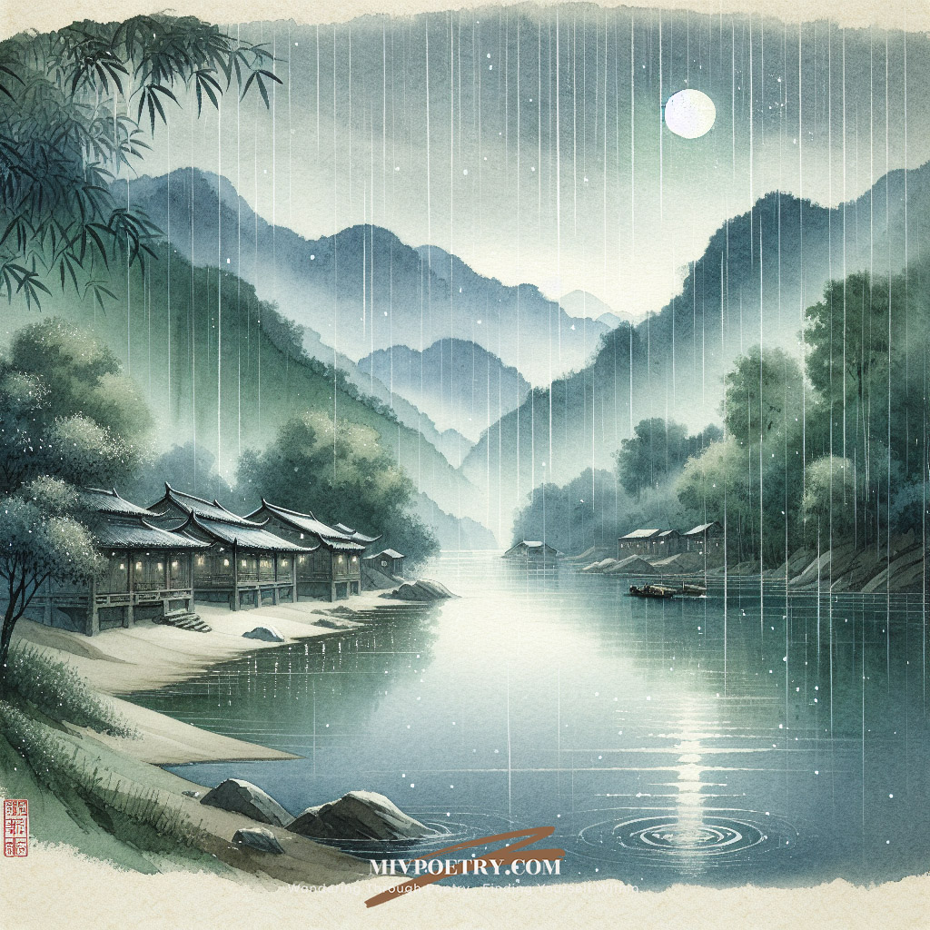 几时杯重把
昨夜月同行