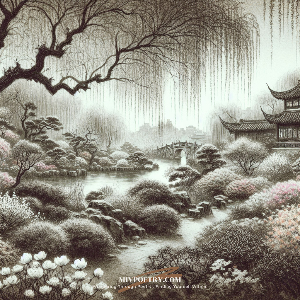 草树知春不久归
百般红紫斗芳菲
杨花榆荚无才思
惟解漫天作雪飞