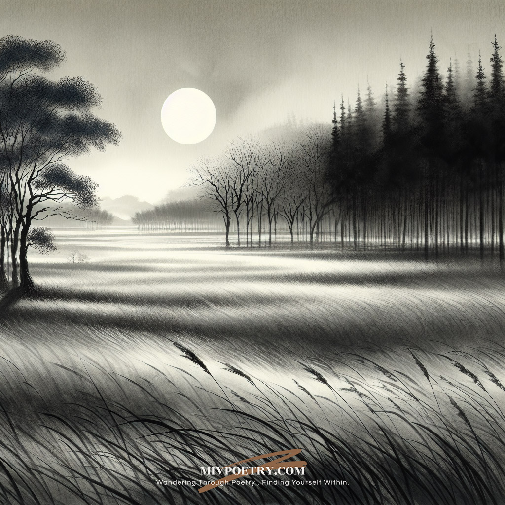 秋草独寻人去后
寒林空见日斜时