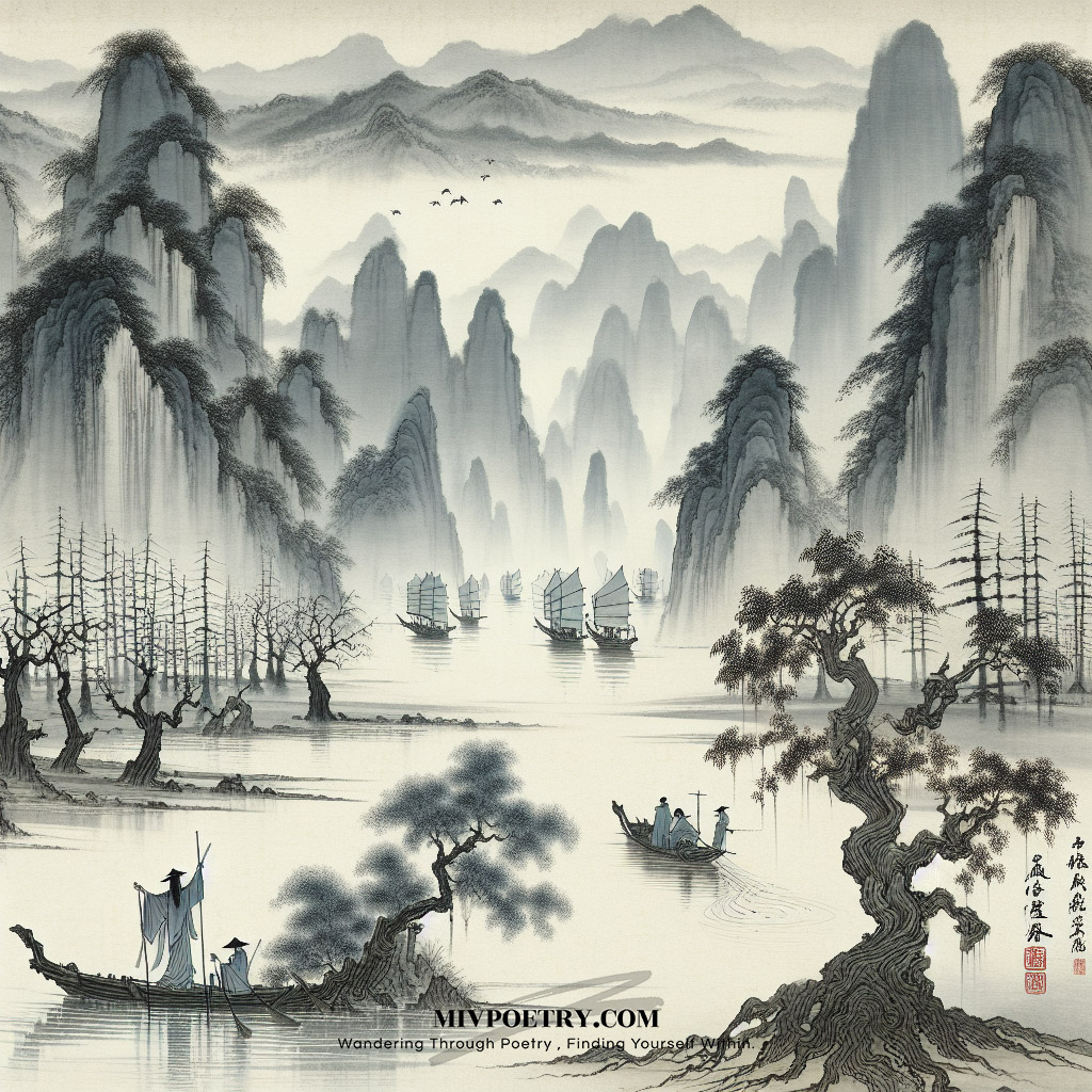 沉舟侧畔千帆过
病树前头万木春