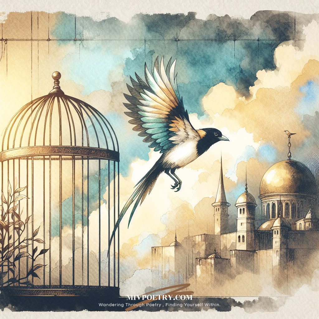 欲他征夫早归来
腾身却放我向青云里