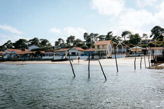 shooting photo couple en bateau sur le bassin d'arcachon