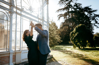 shooting photo couple avant mariage à Gradignan