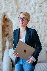 Portrait professionnel d'une web designer en Gironde