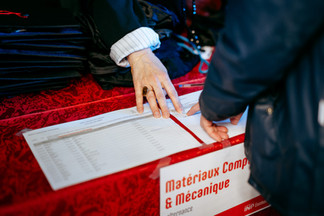 détail lors du reportage photo de remise des diplomes de l'ensmac bordeaux