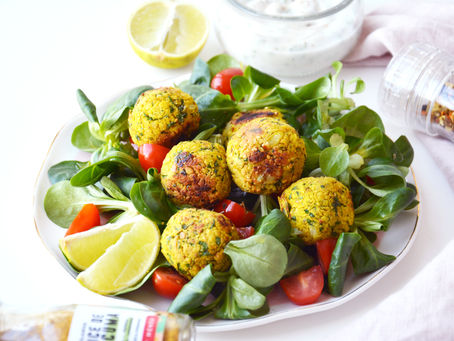 Falafels au Curcuma (VEGAN)
